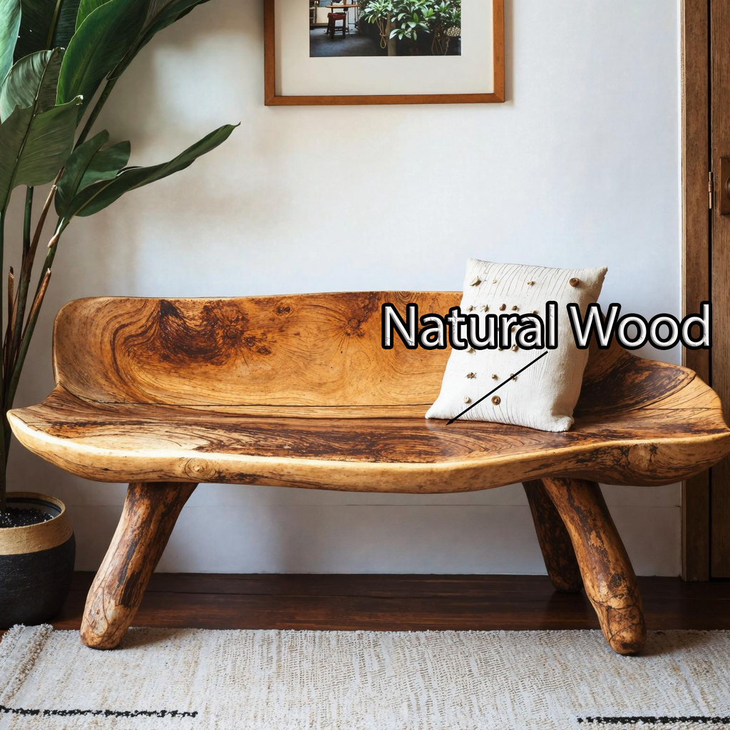 Sturdy Wooden Bench For Comfortable Seating