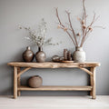 Custom Farmhouse Console Table For Rustic Home Decor