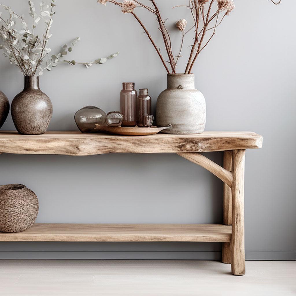 Custom Farmhouse Console Table For Rustic Home Decor SILDTCS008