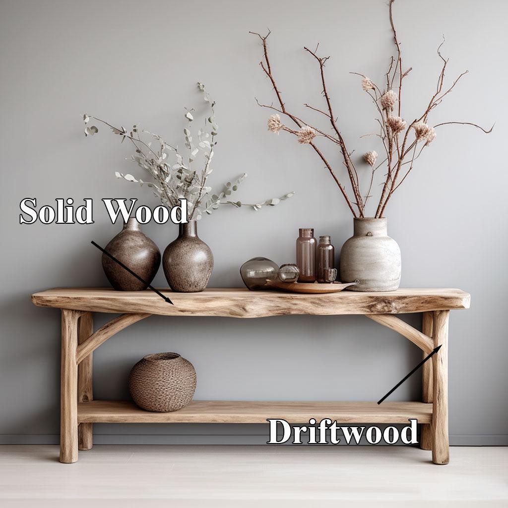 Custom Farmhouse Console Table For Rustic Home Decor SILDTCS008