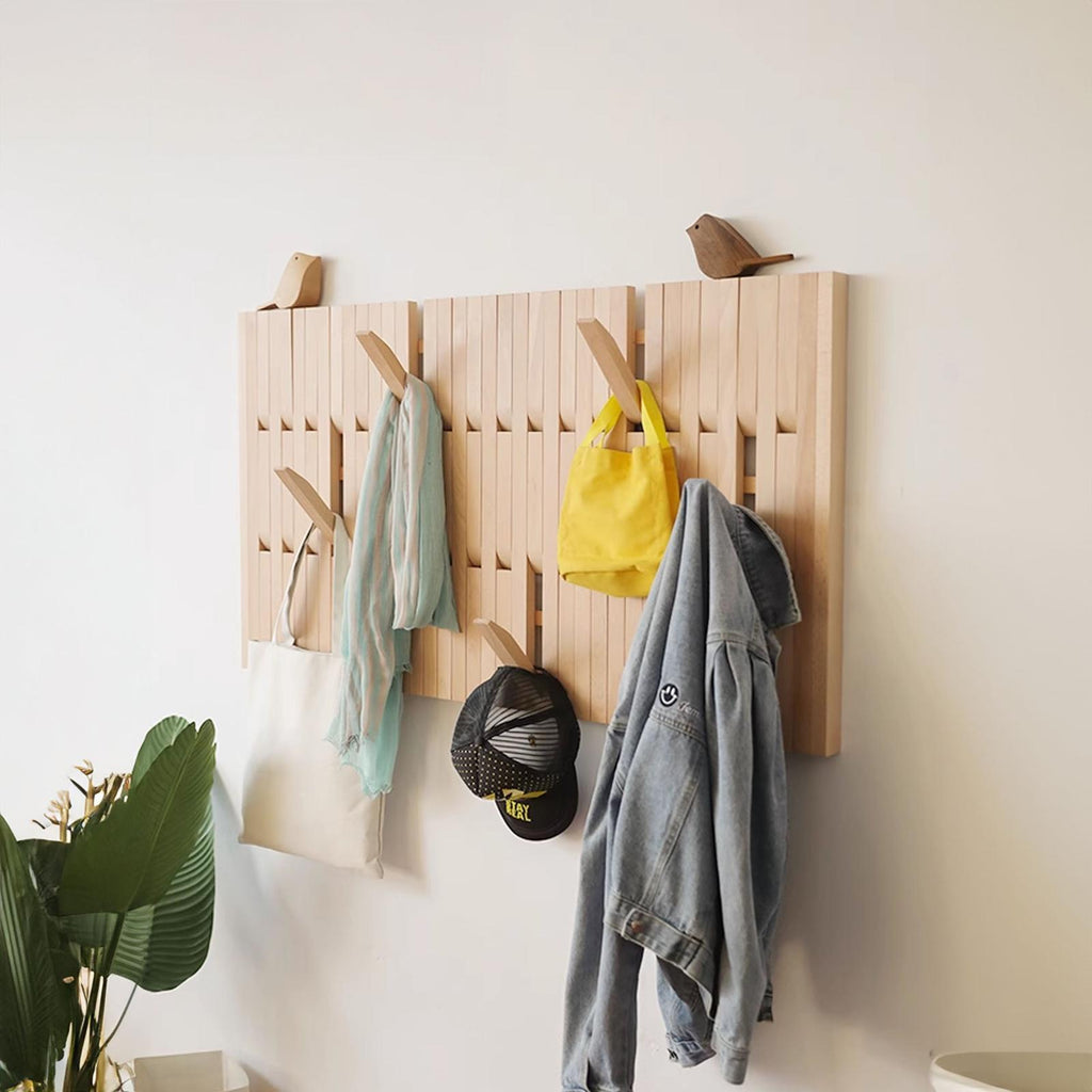 Piano Wooden Coat Rack