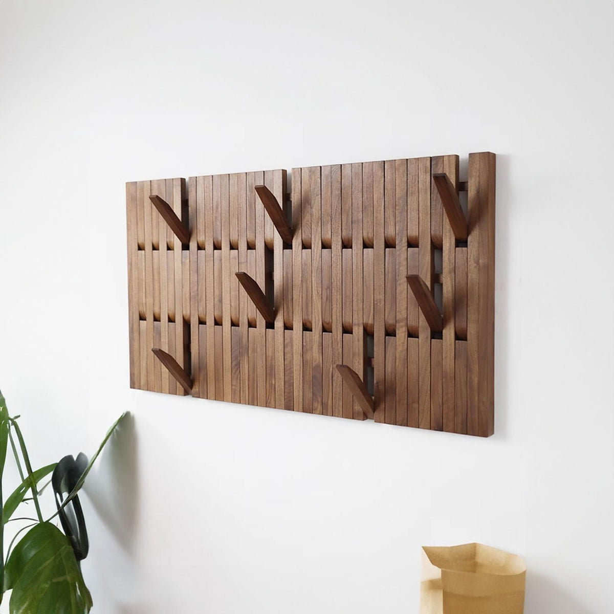 Piano Wooden Coat Rack
