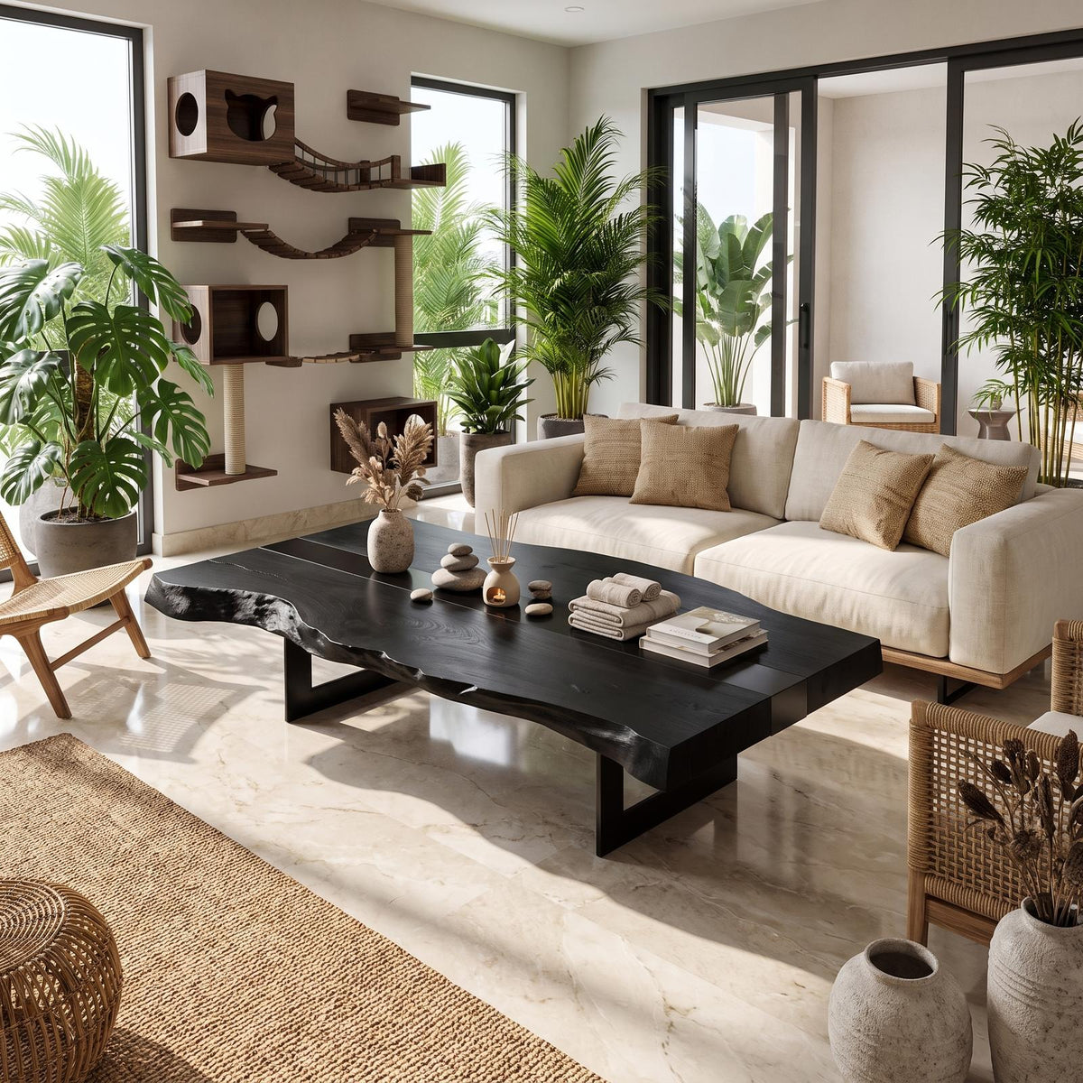 Rustic Coffee Table Living Space SINLSACF053