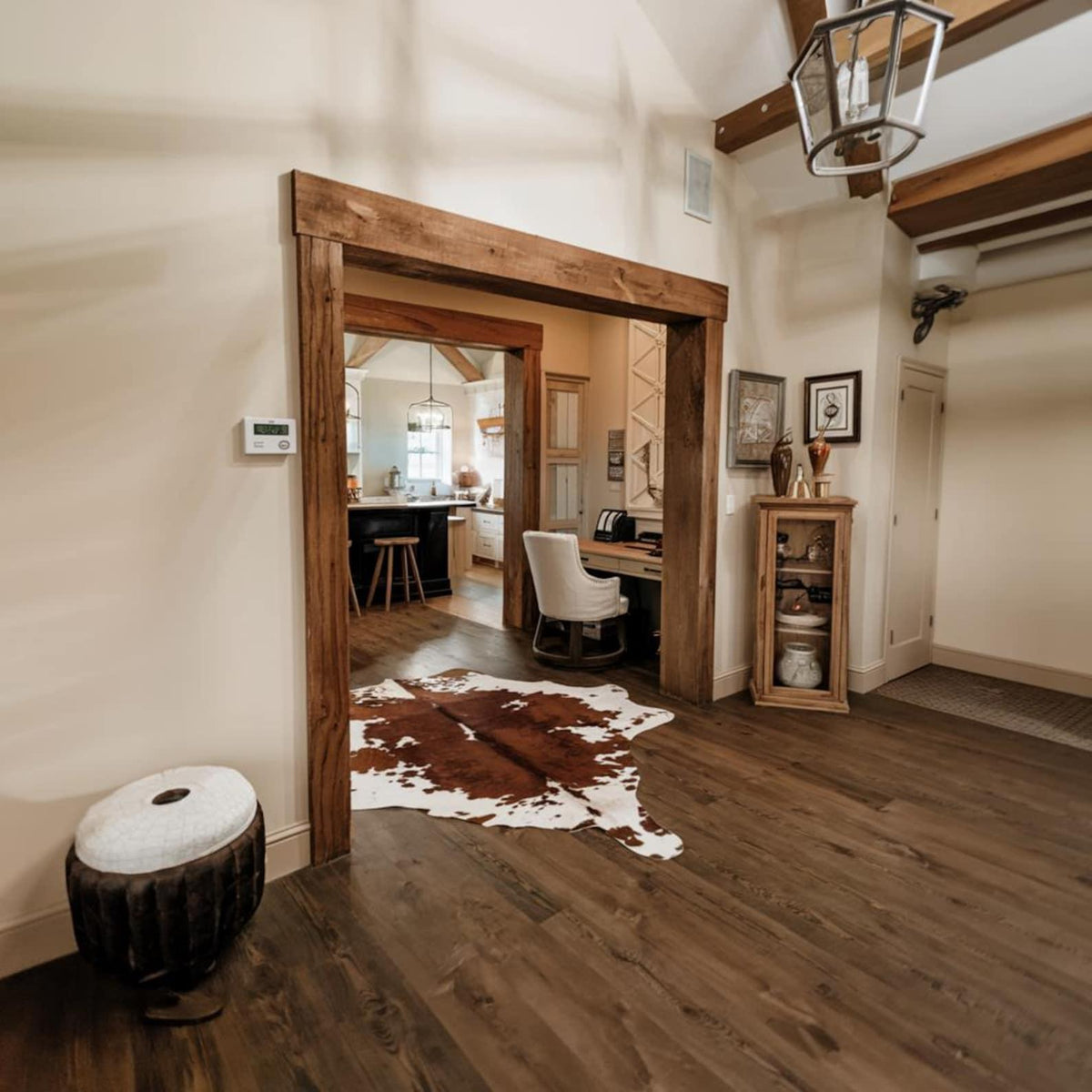Rustic Arched Frame Living Room Entryway Decor