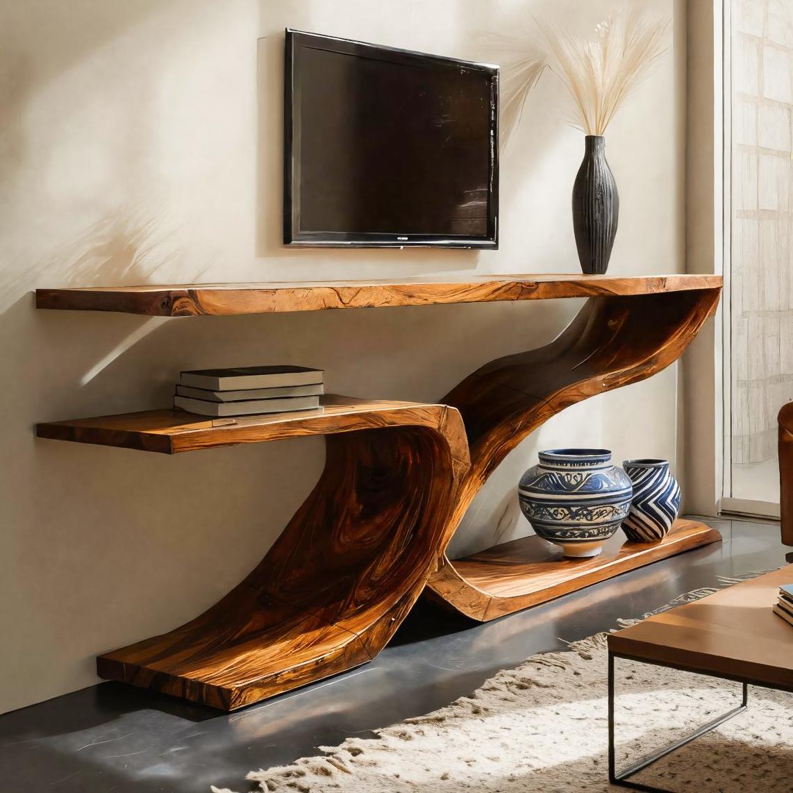 Contemporary TV Stand For Living Room Decor RTTHTTTVC031