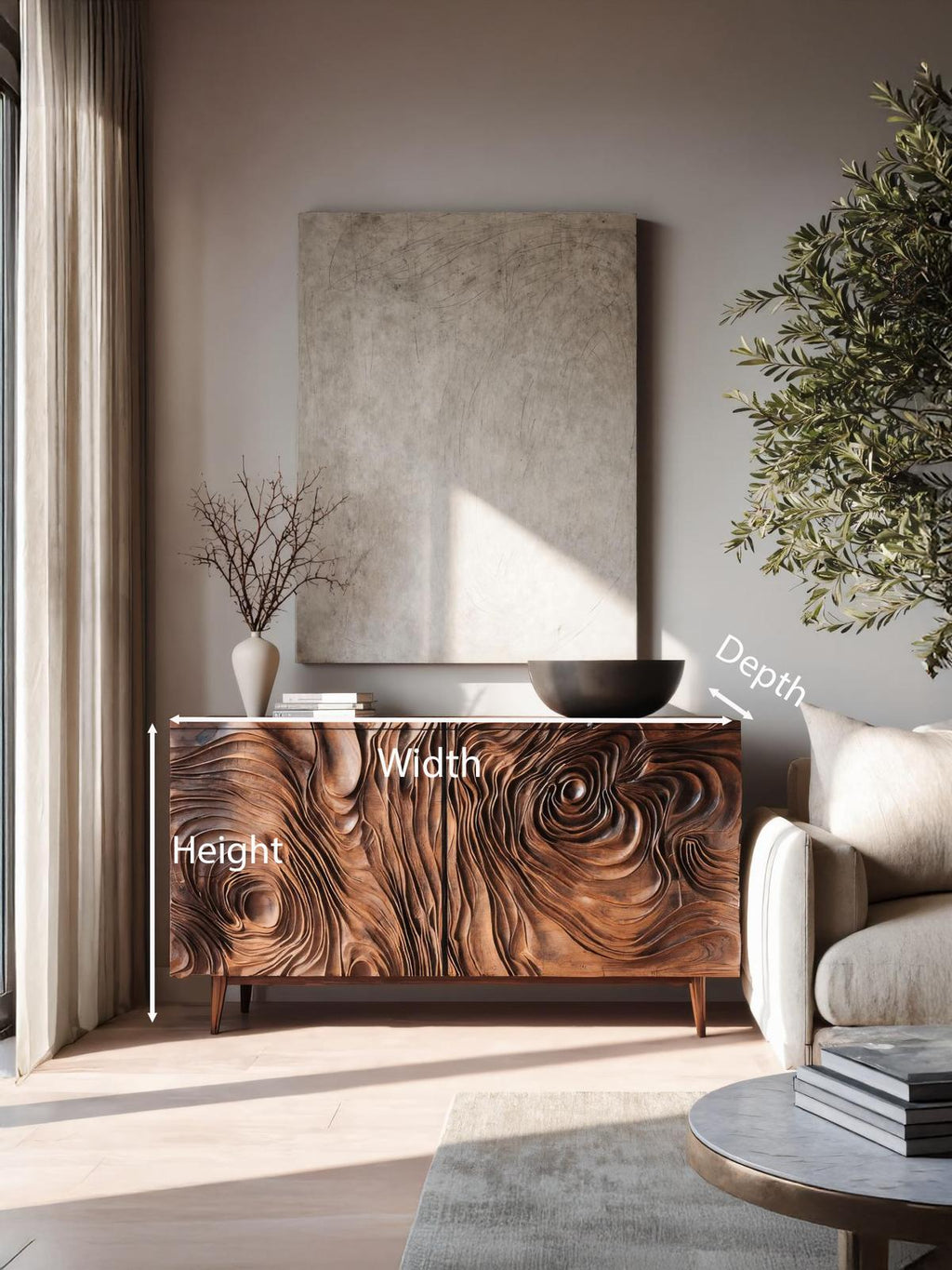 Contemporary Sideboard Storage For Dining Or Living Room SITHTTSD032