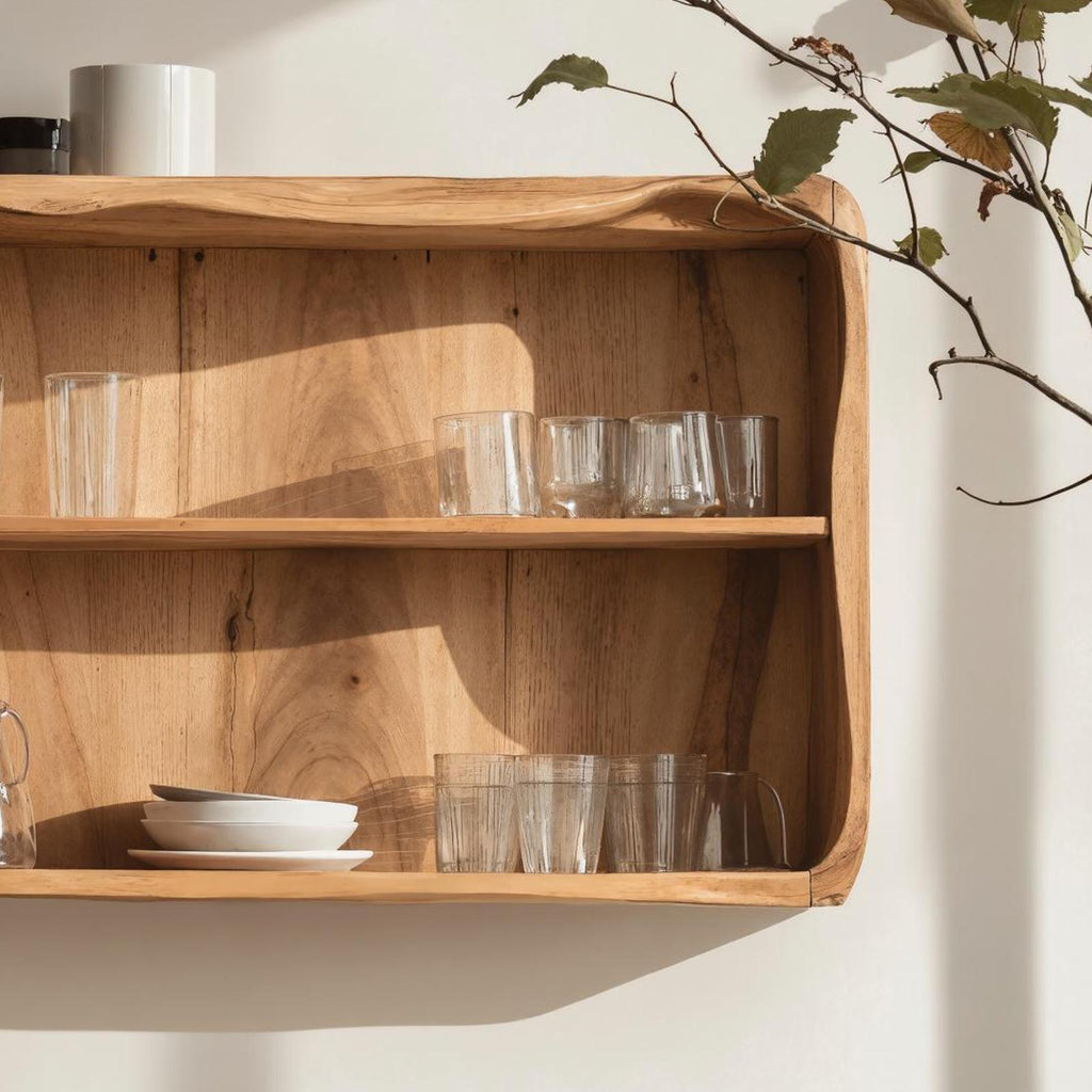 Mid Century Wooden Kitchen Cabinet For Kitchen