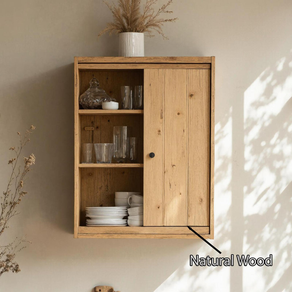 Farmhouse Wooden Kitchen Cabinet For Kitchen Design