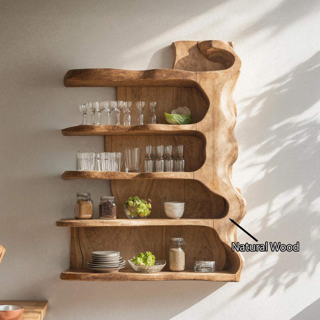 Vintage Solid Wood Kitchen Storage For Kitchen Design