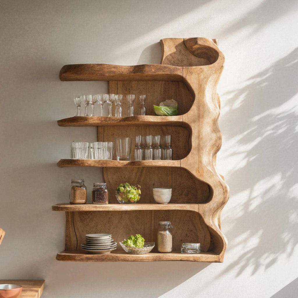 Vintage Solid Wood Kitchen Storage For Kitchen Design