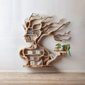 Tree Branch Shelf Wall Mount Book Shelf