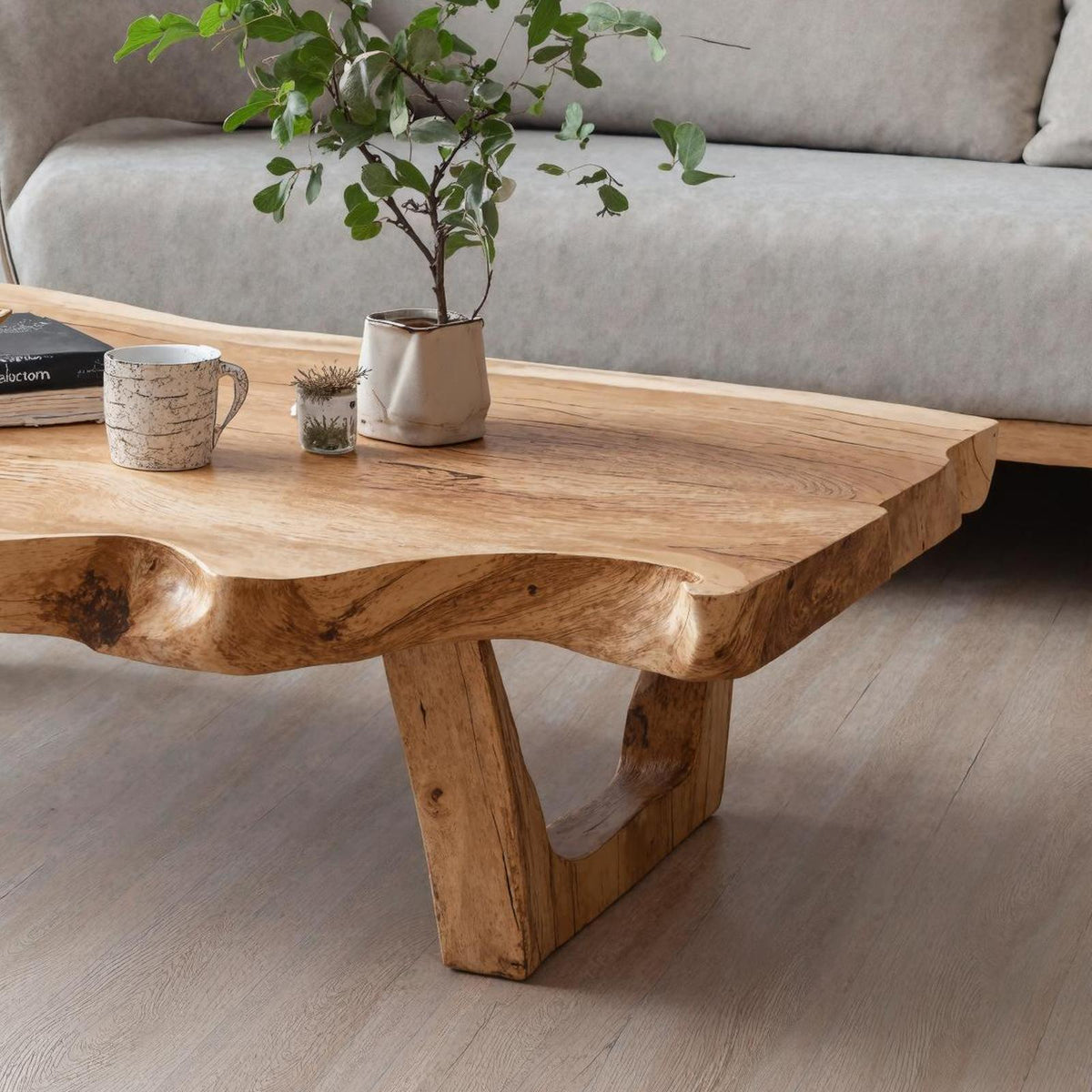 Mid Century Wooden Coffee Table For Living Room Decor SILDTCF133