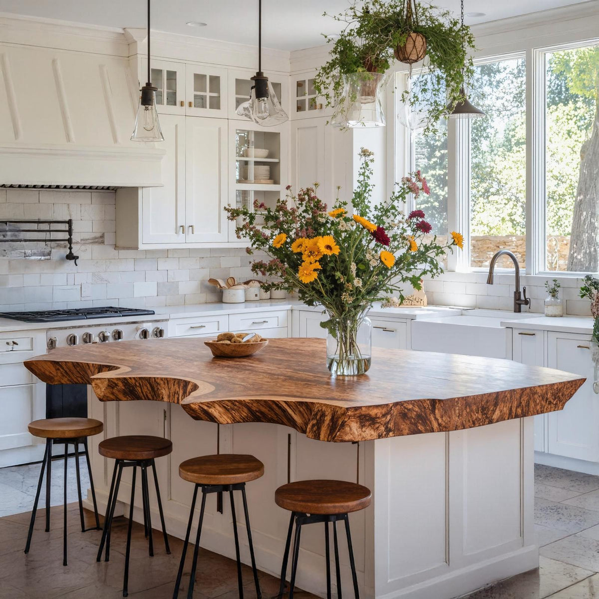 Rustic Kitchen Countertop Authentic Kitchen Design Upgrade