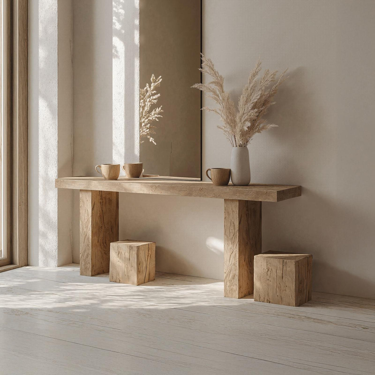 Woodworking Console Table Farmhouse SILDTCS022