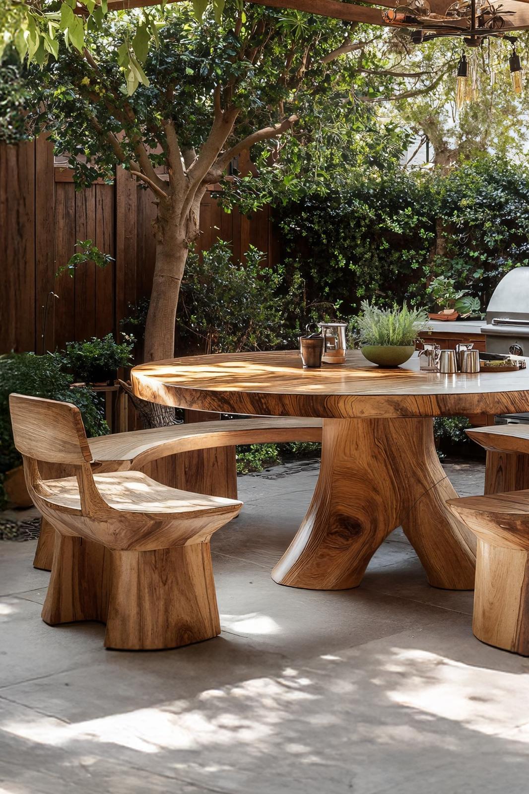 Farmhouse Style Dining Table For Warm Kitchen Vibes SILDTTRDN006