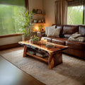 Rustic Coffee Table Living Room Storage