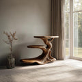Free Standing Rustic End Table Reading Nook