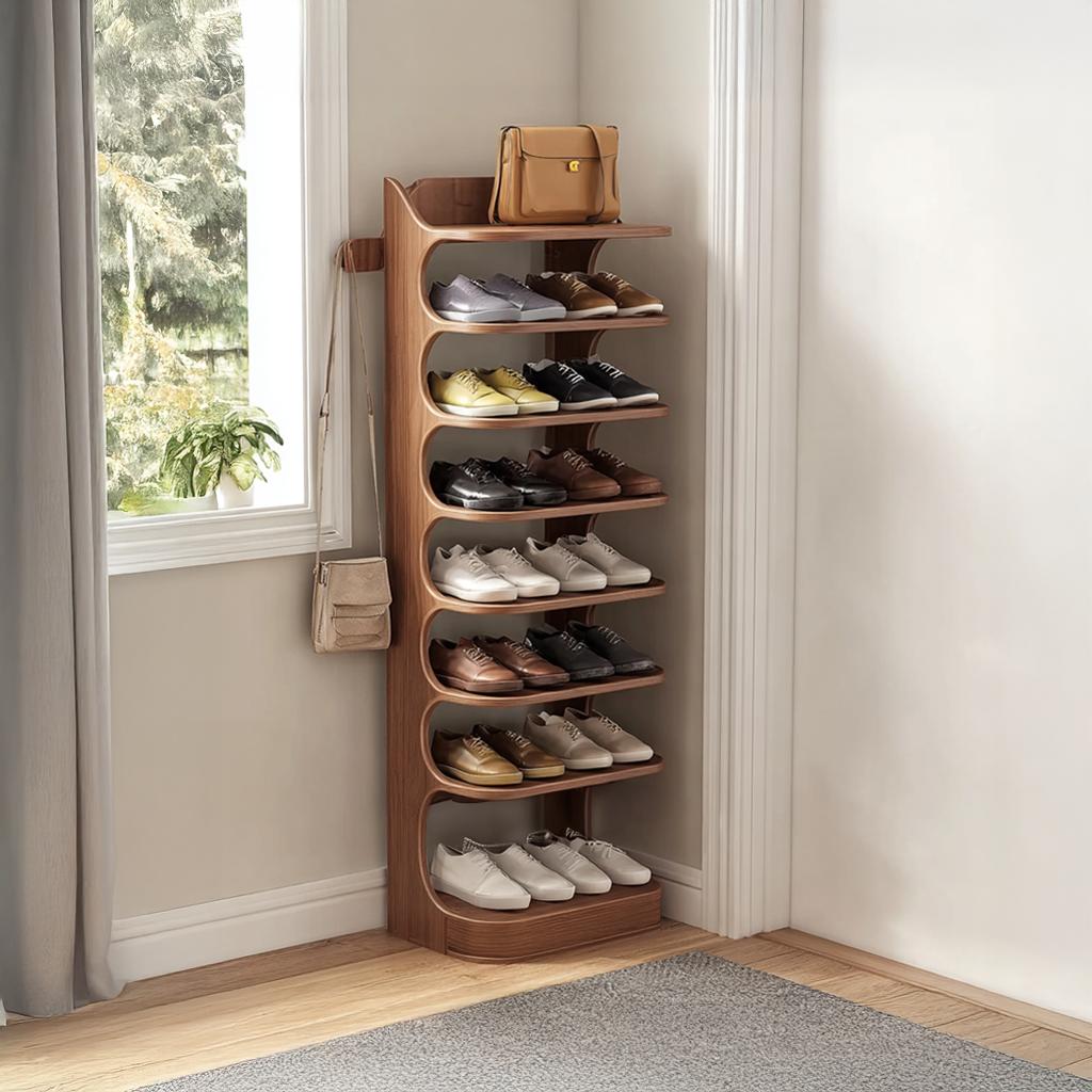 Custom Shoe Rack Solid Wood Decor Home Gitf