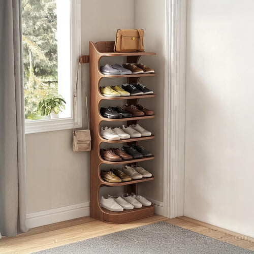 Custom Shoe Rack Solid Wood Decor Home Gitf
