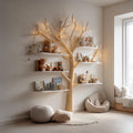 Rustic Tree Bookshelf Nursery Bedroom