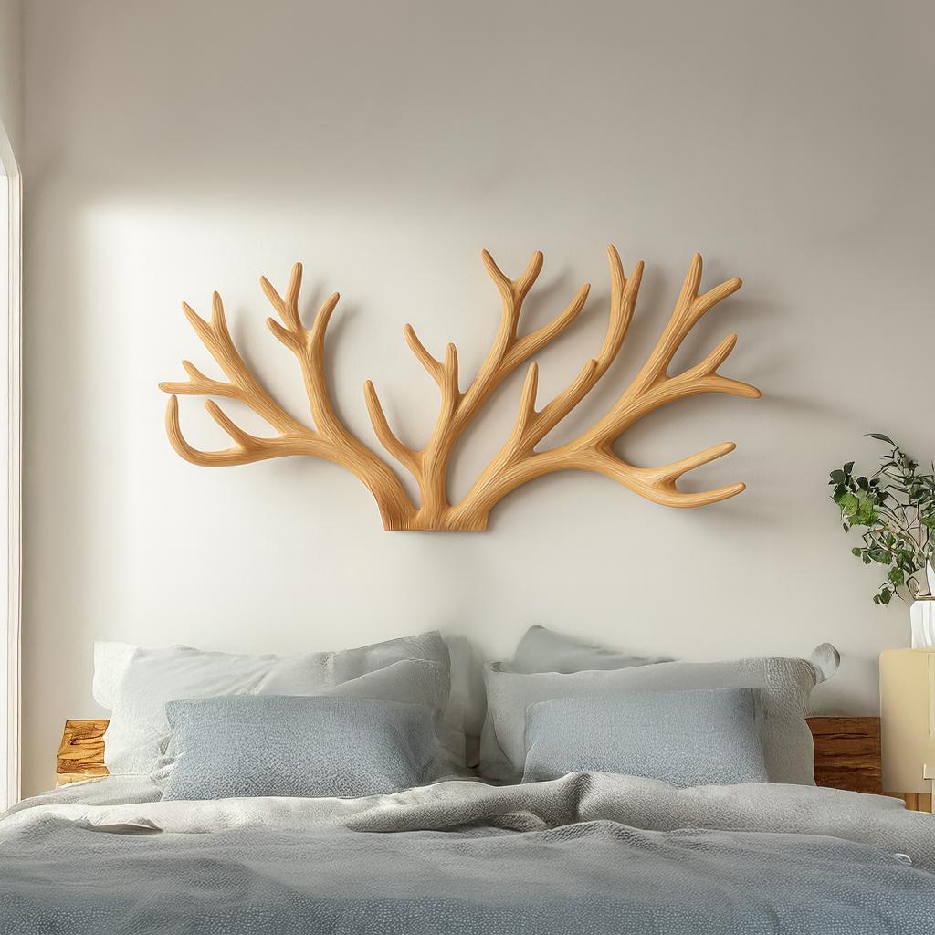 Rustic Tree Wall Panel For Bedroom And Headboard Space