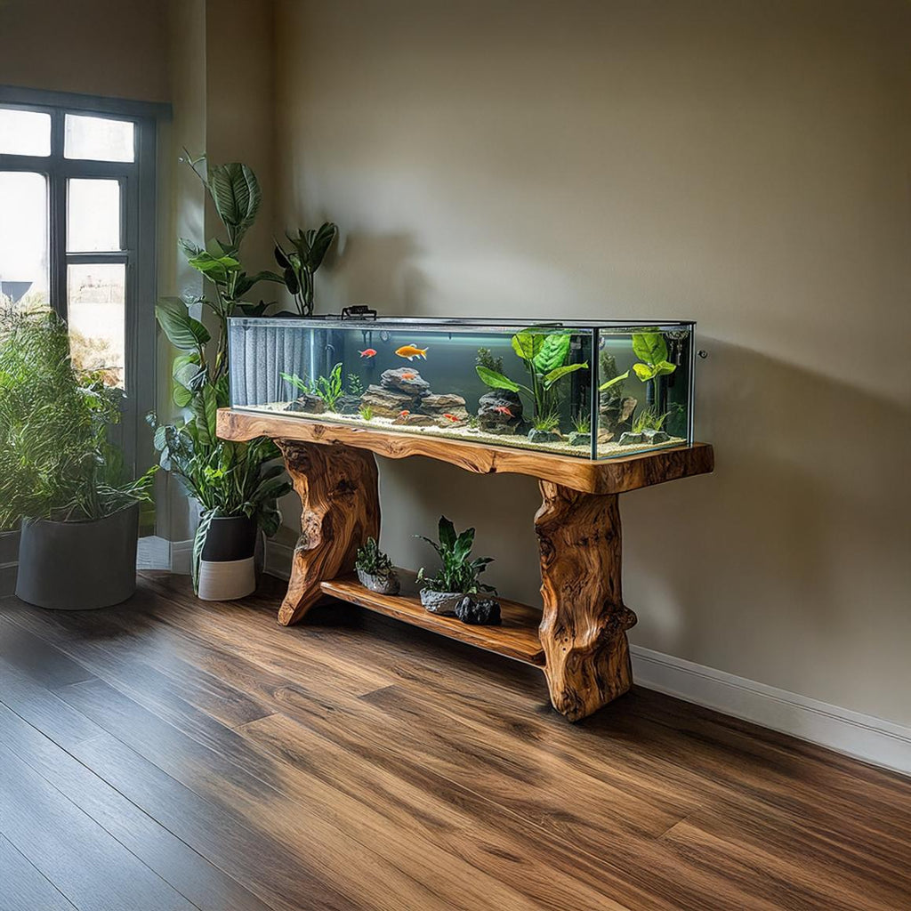 Rustic Aquarium Stand Office Or Living Room