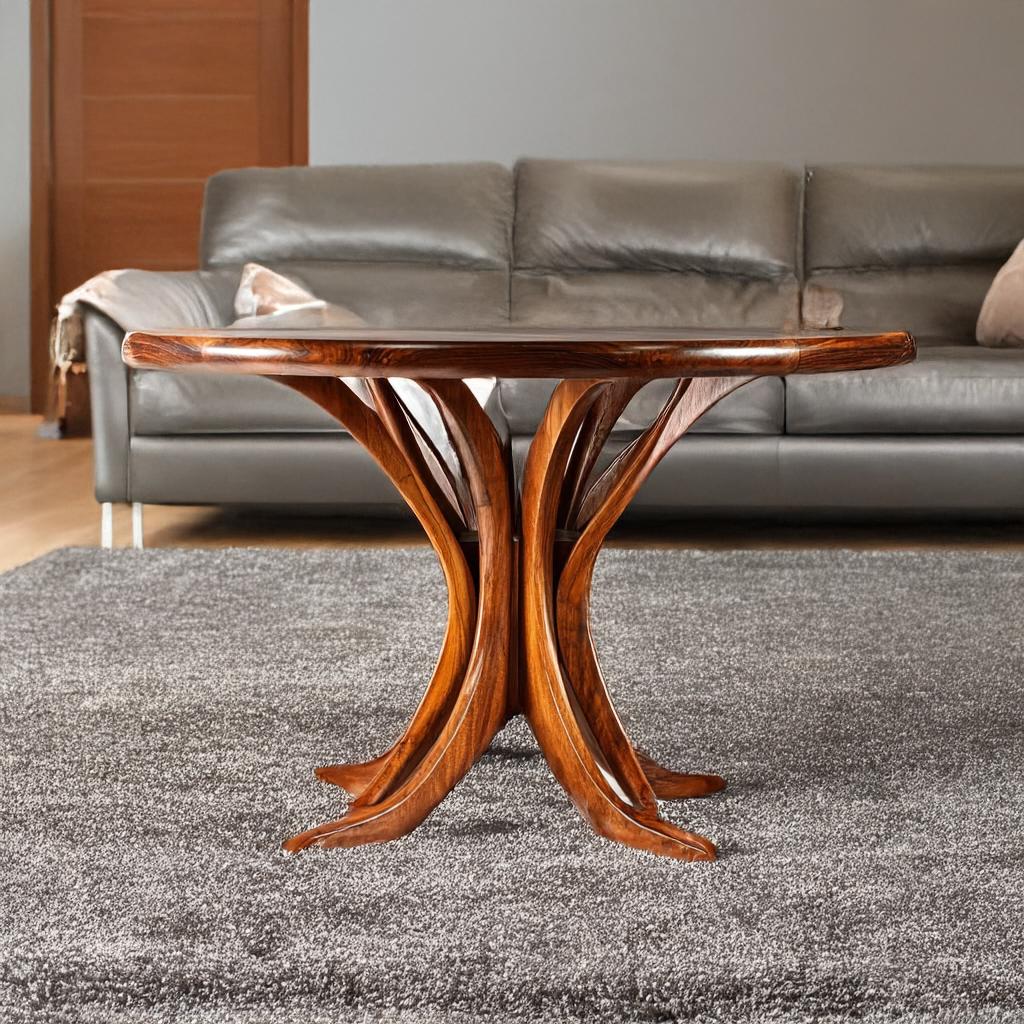 Live Edge Coffee Table Rustic Wood Home Decor Gift
