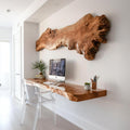 Rustic Floating Desk Living Home Office