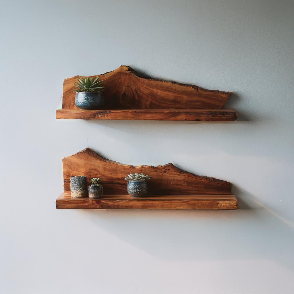 Custom Floating Shelves Living Room Decoration Gift