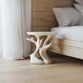 Mid-Century Nightstand, Solid Wood Bedside Table, Modern Accent Side Table for Bedroom & Living Room Decor
