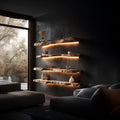 Rustic Floating Bookshelf Living Room Or Bedroom