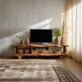 Rustic Live Edge TV Stand Living Room Furniture