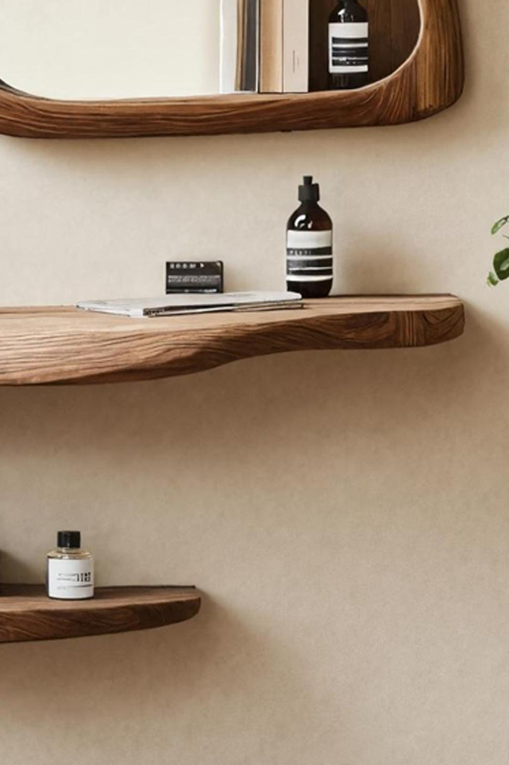 Handcrafted Live Edge Vanity for Stylish Bathroom Design