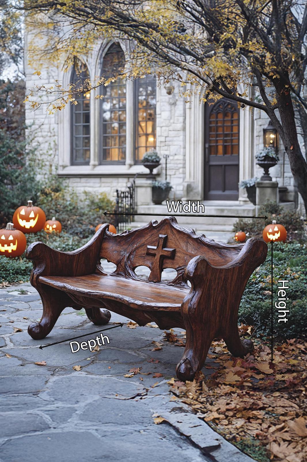 Mid Century Live Edge Outdoor Bench For Outdoor Decor Ideas
