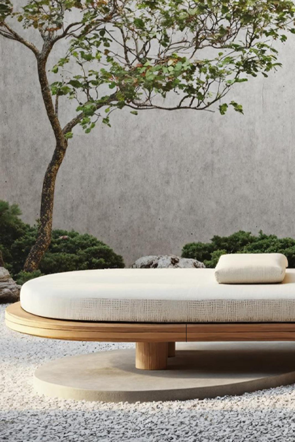 Farmhouse Solid Wood Garden Daybed For Entryway Furniture Decor