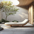Farmhouse Solid Wood Garden Daybed For Entryway Furniture Decor