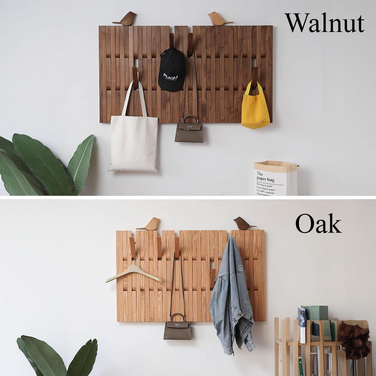 Piano Wooden Coat Rack