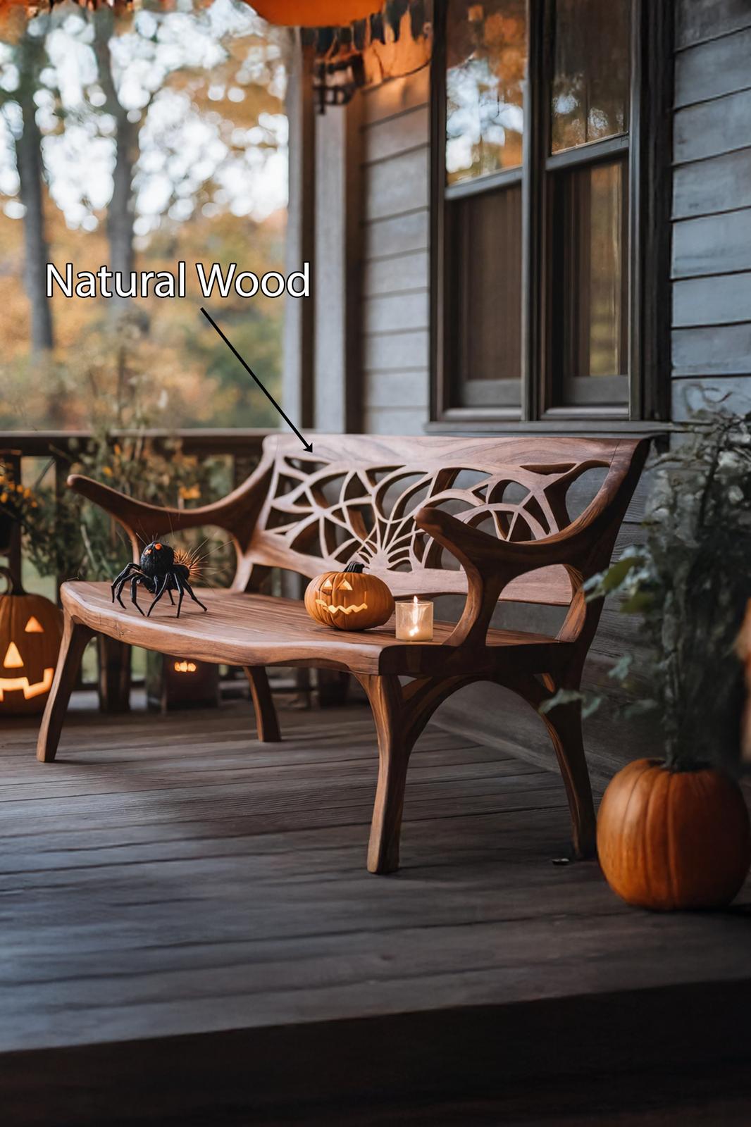 Handcrafted Solid Wood Entryway Bench, Indoor Live Edge Bench for Living Room, Dining Table Seating, Hallway Bench