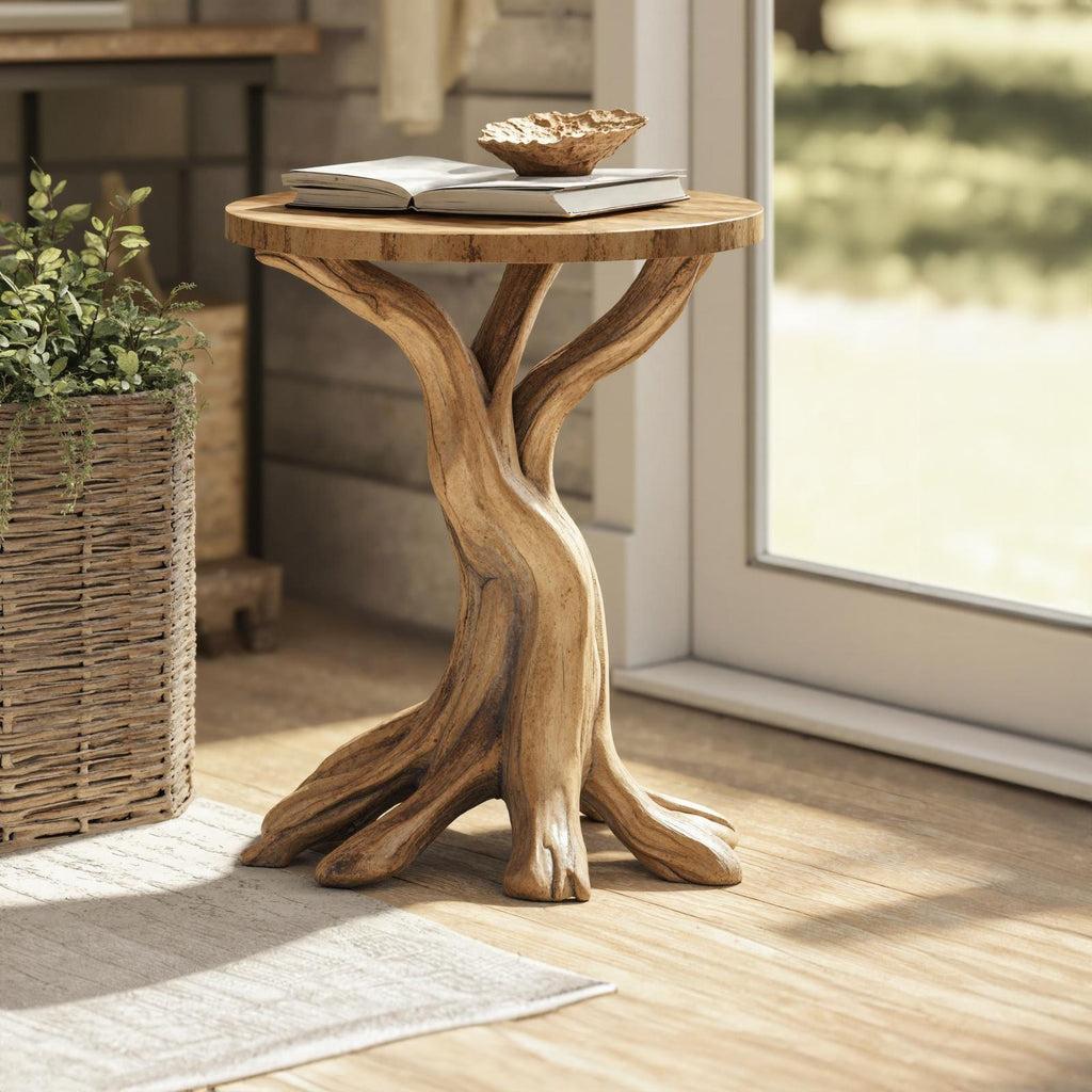 Farmhouse End Table Rustic End Table Home Decor