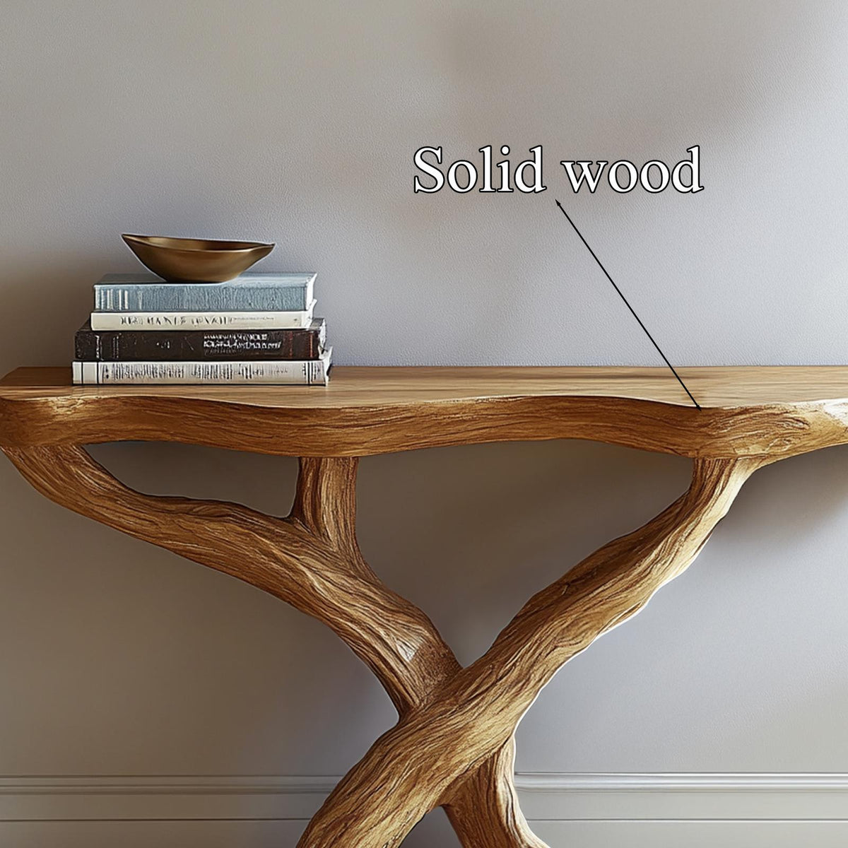 Handcrafted Console Shelf Unique Design Home Decor Housewarming Gifts
