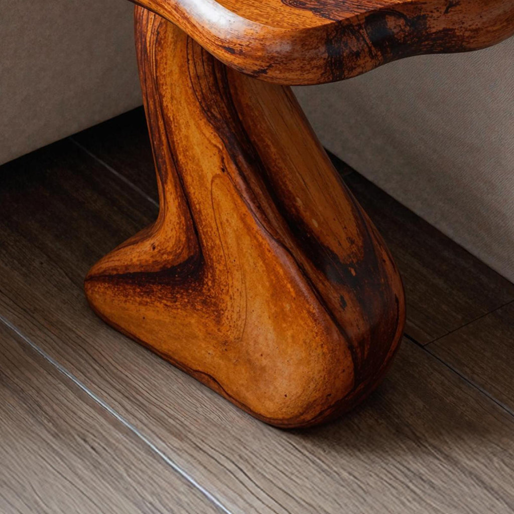 Farmhouse Wooden End Table For Cozy Furniture Decor