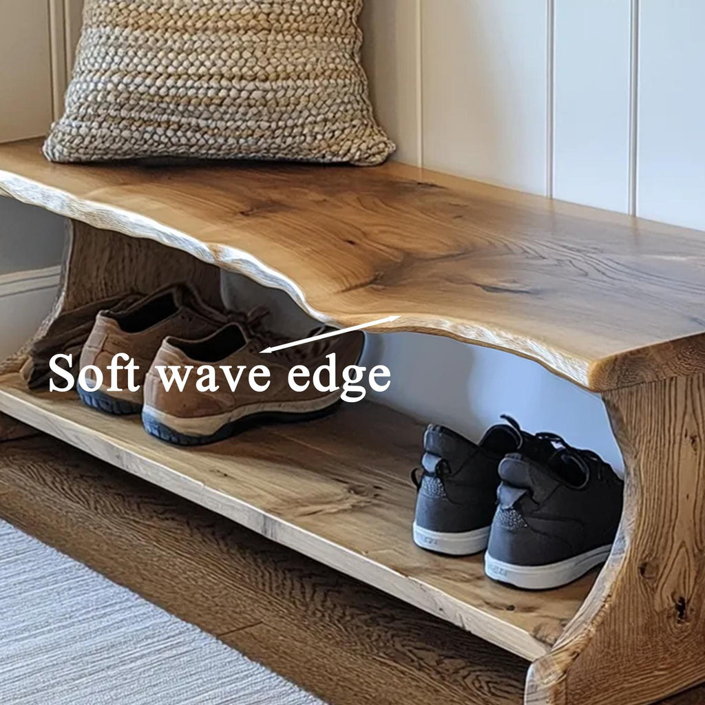 Narrow Shoe Bench Rack Home Decor