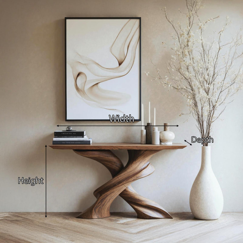 Farmhouse Style Console Table Entryway Decor