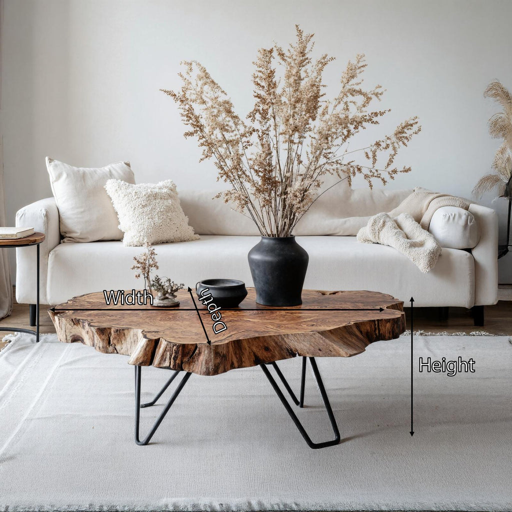 Handcrafted Coffee Table For Unique Living Room