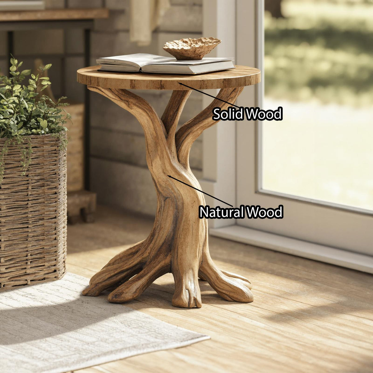 Farmhouse End Table Rustic End Table Home Decor
