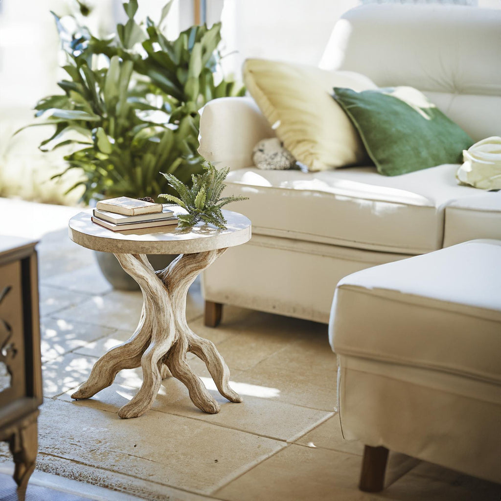 Farmhouse End Table Live Edge End Table Decor