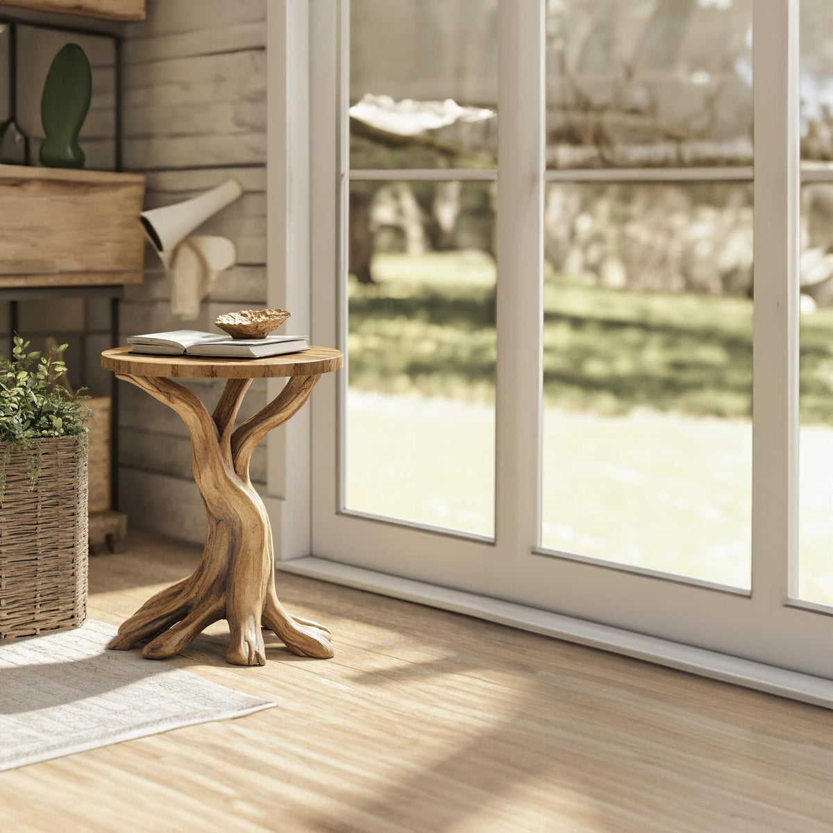 Farmhouse End Table Rustic End Table Home Decor