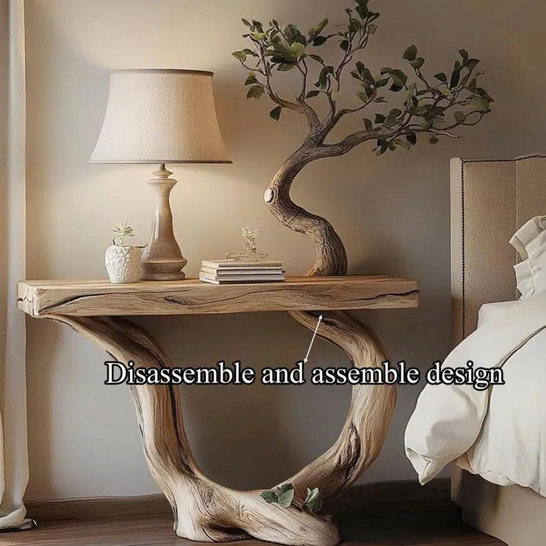 Unique Console Table Custom Size Office Decor Housewarming Gift