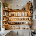 Rustic Kitchen Cabinet Spice Organizer For Furniture Decor