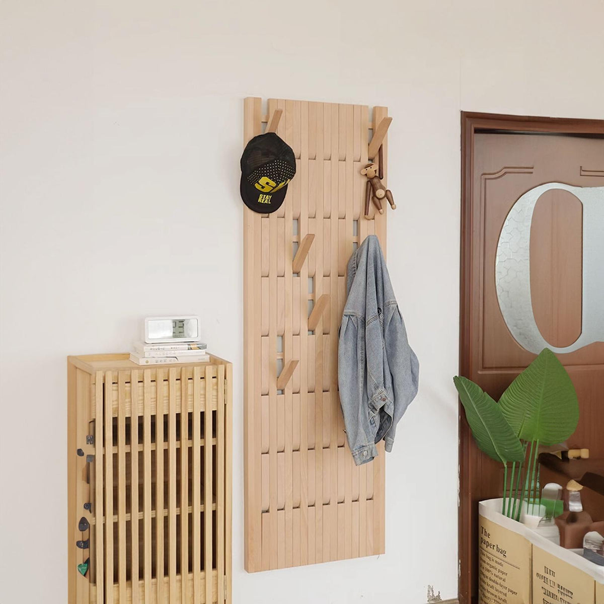 Piano Wooden Coat Rack